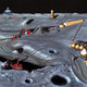 Illustration for article titled This Artist's Cheerful Renderings of Space Exploration Look Like Stills From The Martian